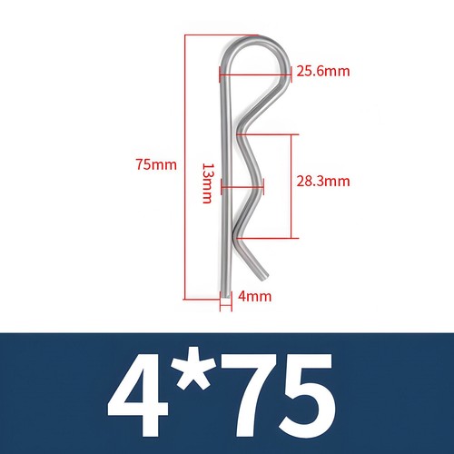 Stainless steel 304 clips - stainless, r