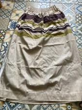 Curtina Beige Green & Brown