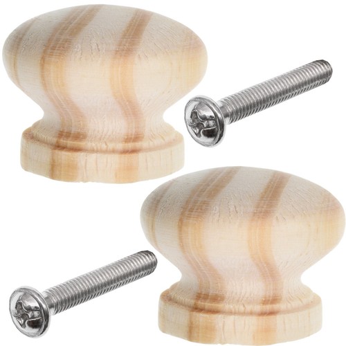 Wooden pine knobs screws - knobs,