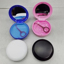 Portable Retainer Case with Mirror without Aligner Remover Tool Protection