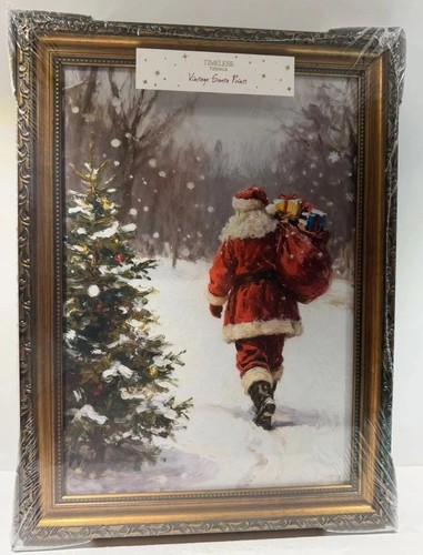 Vintage santa prints - vintage, father