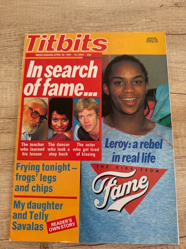 Titbits magazine 1983 - magazine,