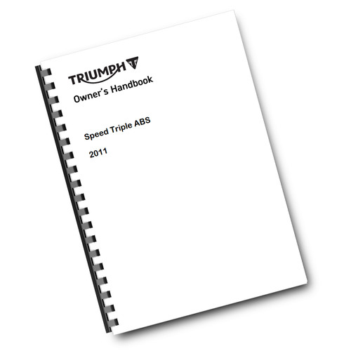 Triumph owners handbook user - triumph,