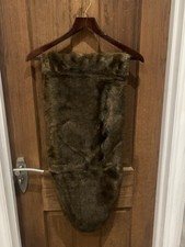 Faux-Fur Brown Stole/Collar/Scarf By Zara