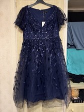 Navy Bridesmaid/Occasion/Prom
