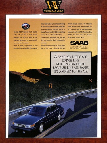 Saab 900 turbo spg vintage - 900,