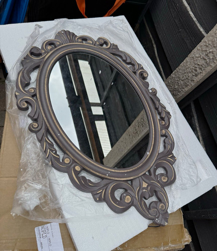 Ornate oval framed - ornate,