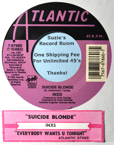 Inxs suicide blonde new - inxs,