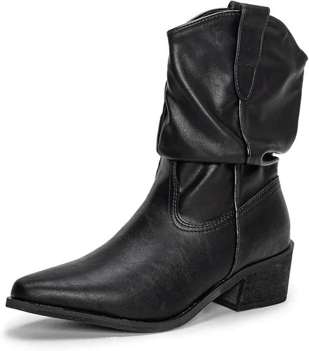 Low block heel mid - heel,