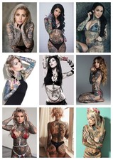 TATTOO SEXY GIRL BABE POSTER