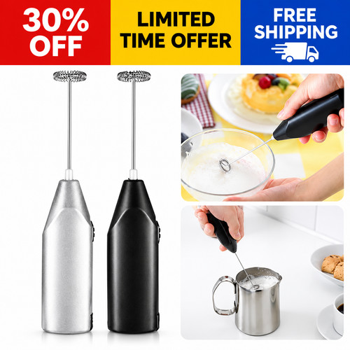Electric milk frother egg - frother,