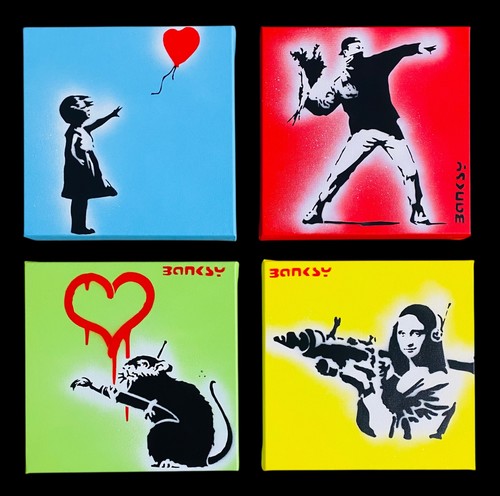 Banksy 2015 rare stencil - 2015,