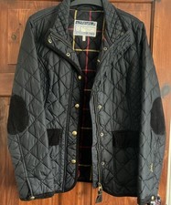 Joules Moredale black quilted