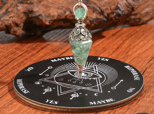 Genuine crystal pendulum - genuine,