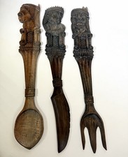 Vintage Hand Carved Wooden