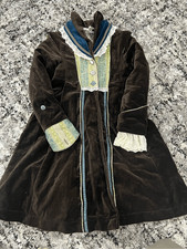 Jottum Brown Velvet Rembrandt Little Girls Jacket