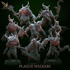 Set of 10 Plague Walkers - Tales Keeper/Sci-fi/Fantasy/Tabletop Miniatures