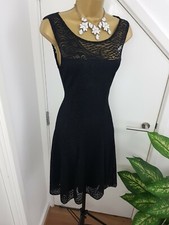 JUS ROBE Dress UK 8 Black