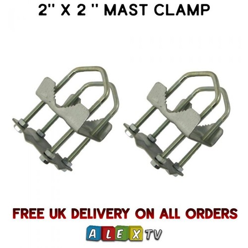 Pole clamp 2 - 2″, 2″