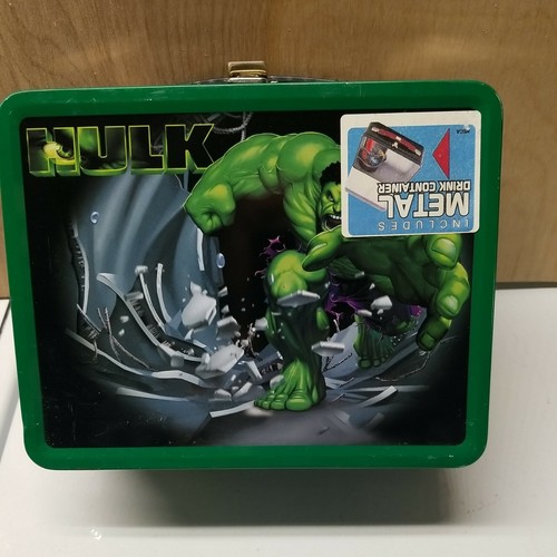 Hulk lunchbox rare 2003 - hulk,
