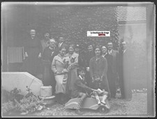 Family, France, Vintage Glass