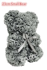 Foam Rose Flower Teddy Bear