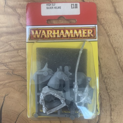 Warhammer high elf silver - high, helm