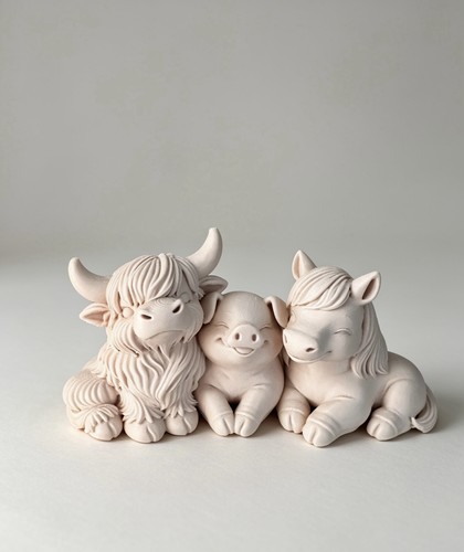 Single piece farm - single-piece, trio