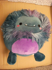 Squishmallow Original  Plush 7.5 inch JT The Dark Teal Bigfoot Age 3+