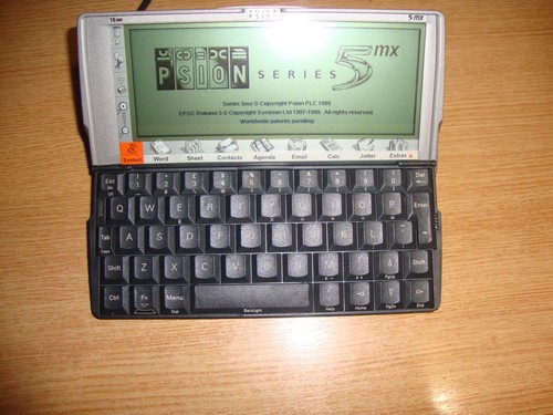 Psion 5mx pda with stylus - 5mx,