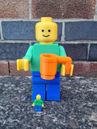 Giant lego inspired - giant, figure