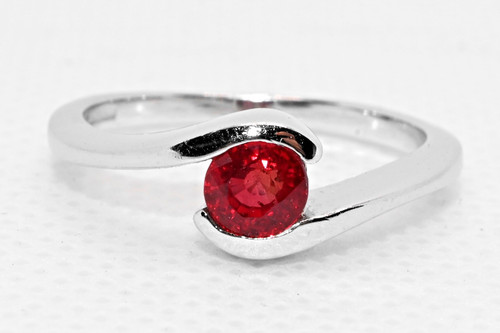 9ct white gold sunset - white,