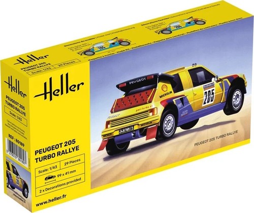 Heller 80189 peugeot 205 turbo - heller,