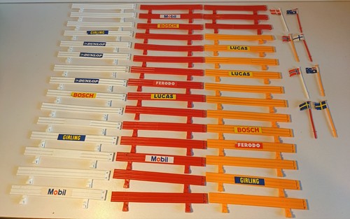 Scalextric crash barriers x45 - barriers,