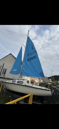 Enterprise dinghy sails - dinghy,