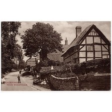 BLACKFORDBY Near Woodville, Leicestershire Postcard Postally Used 1908