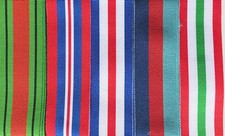 Full Size British Military Medal Ribbons World War 2, 6" lengths  *[MEDRIB]