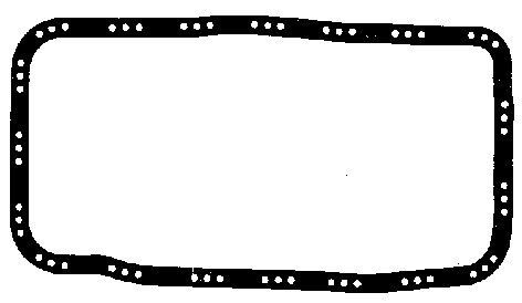 Oil sump gasket fits - oil, honda