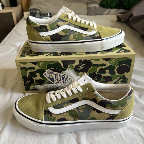 Vans bape green - x,