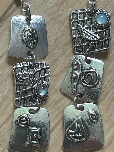 Unusual bohemian earrings 925 - unusual,
