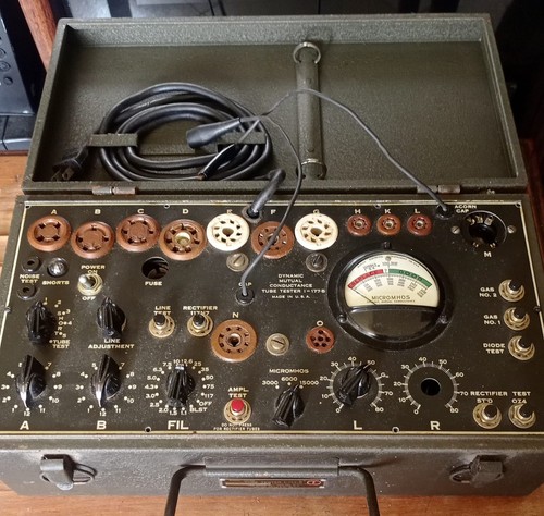 Hickok tube tester 177 b - hickok, i-177-b