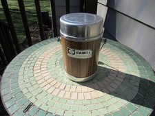 Vintage CAMEL faux wood Vacuum