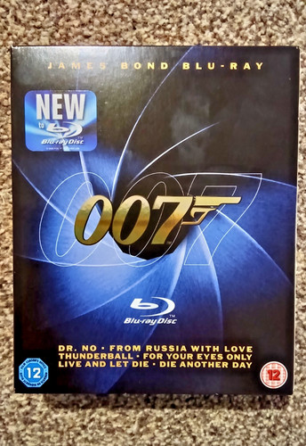 James bond blu ray - james, blu-ray
