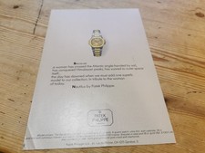 1970s Patek Phillipe Nautilus Advert Original