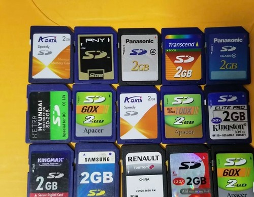 Lot 2gb sdxc memory - 20,