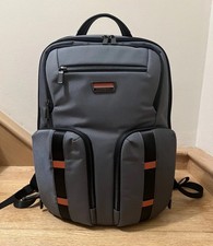 Samsonite Urban Eye 15.6" Backpack (2 Pockets), Grey/Cognac - RRP £239