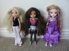 Moxie Girls Bundle -3 Dolls - MGA Entertainment - 2009 - Clothed -Used Condition