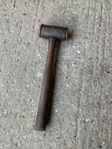 Vintage copper faced - copper, hammer