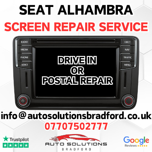 Seat alhambra lcd display - seat,