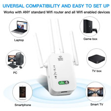 WiFi Signal Repeater Extender Range Booster 300Mbps Internet Amplifier